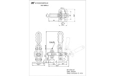 Механический зажим HS CLAMP HS-12050-USS
