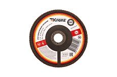Круг лепестковый торцевой P60, 150x22.2 мм Kranz KR-90-0019