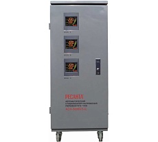 Трехфазный стабилизатор Ресанта АСН-30000/3-Ц 63/4/18