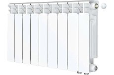 Радиатор Rifar BASE VENTIL 350x9 секций, нижнее подключение, правое (BVR) R35009НПП