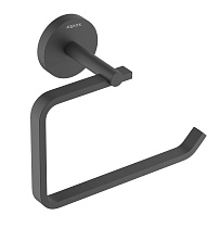 Держатель туалетной бумаги Aquatek Бетта AQ4608M черный матовый