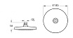 Верхний душ Vitra Rain A45633EXP