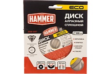 Диск алмазный сплошной ECO 206-227 (125х22 мм) Hammer 596670