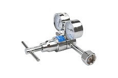 Редуктор высокого давления РВД-30/3 кислород/инертные газы 30/3 МПа, 80 м³/ч, поверенный Krass 2141003PV