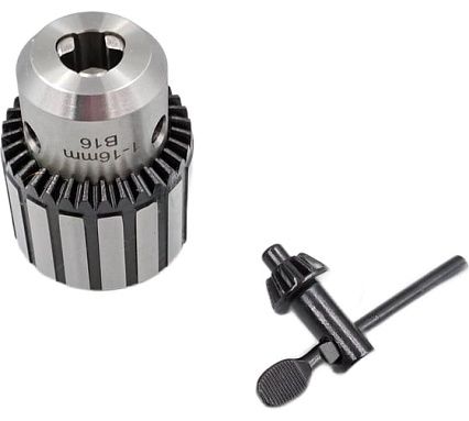 Патрон сверлильный ПС 13 1.0-13 мм, В16, с ключом, исп. R-01 кл.1 усиленный TORNERI 041887