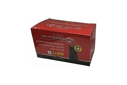 Аккумуляторный блок Интерскол БА-2,5/12, 2,5 Ач, 12В, Li-ion 2400.014