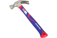 Молоток столярный WORKPRO с фибергласовой рукояткой ,560 гр WP241012