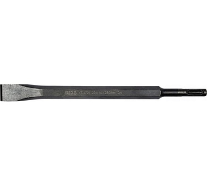 Долото узкое SDS-plus 20x14x250 мм, CrV Yato YT-4721