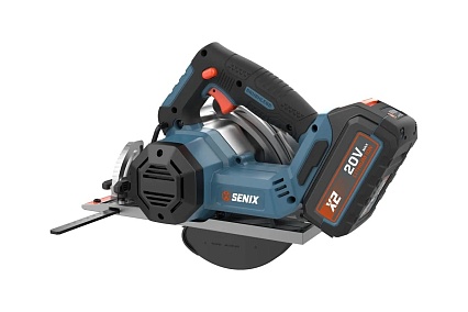 Циркулярная аккумуляторная пила SENIX PSCX2-M5-EU SET