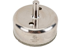 Коронка алмазная без направляющего сверла по стеклу и керамической плитке 68 мм Резолюкс 63068