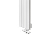Вертикальный радиатор c нижним подключением, ARBIOLA Liner V 1200-36-04 VR, RAL 9016 матовый белый 255385