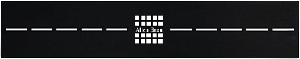 Решетка Allen Brau Infinity 8.210N4-BBA для поддона 120x90, черный браш