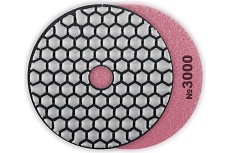 Алмазный гибкий шлифовальный круг для сухого шлифования Зубр 100 мм, №3000 29868-3000