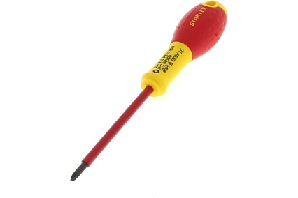 Диэлектрическая отвертка FATMAX 1000V PZ1х100 мм Stanley 0-65-418