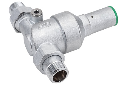 Редуктор хром FAR 3/4" НР-НР, с манометром FA 2815 34
