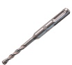 Бур по бетону, двойная спираль, Cobalt W-tip (6x110 мм; SDS PLUS) Denzel 705005