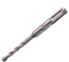 Бур по бетону, двойная спираль, Cobalt W-tip (6x110 мм; SDS PLUS) Denzel 705005
