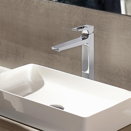 Смеситель для раковины Hansgrohe Metropol 260 74512000 с донным клапаном, хром