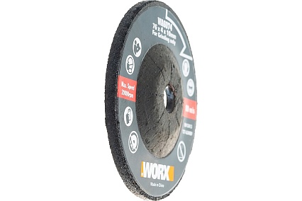 Шлифовальный диск 76х4х10 мм Worx WA6074