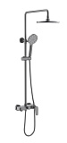 Душевая стойка Aquatek Бетта AQ2140BGM оружейная сталь