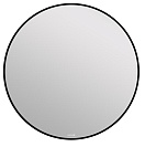 Зеркало Cersanit Eclipse Smart 90x90 см с подсветкой, черный A64148