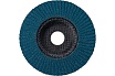 Круг лепестковый торцевой, прямой, цирконат 65% 125х22.2 мм, P-60 ABRAFORM AF-FLAP-FT-125-P60-ZR65