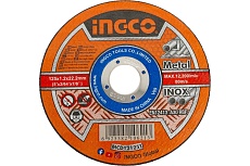 Круг отрезной Metal/Inox (125х1.2х22 мм; Тип 41; A 30; RBF) Ingco MCD121251