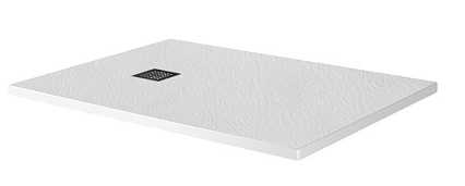Поддон для душа BelBagno TRAY-MR-UNO-AH-170/80-35-W-NO 170x80 белый, накладка черный