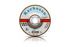 Диск шлифовальный по металлу (115х6.4х22 мм) Karbosan KAR-910550