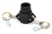 Камлок полипропилен (PP) HIMPT D-050 1/2" (13 мм) 00-00012312