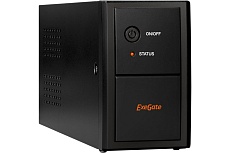Источник бесперебойного питания Exegate SpecialPro UNB-850.LED.AVR.C13.RJ.USB &lt;850VA/480W, LED, AVR, 4хC13, RJ45/11, USB, Black&gt; 285539