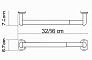 Держатель бумажных полотенец WasserKRAFT Oder K-3091