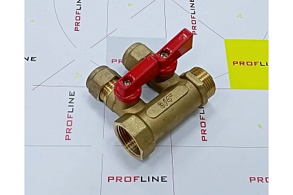 Коллектор для м/п труб PROFLINE 3/4x3/4x16x2 вых с кранами УТ-00036224