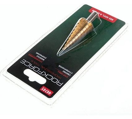 Ступенчатое сверло в блистере (4-22 мм, HSS 4241) Rockforce RF-44741(29880)