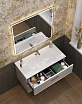 Мебель для ванной Kerama Marazzi Piano Classic 95 см 2 ящика, ясень белый матовый
