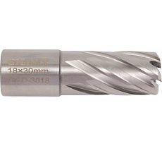 Сверло корончатое, HSS, L=30 мм, d=18 мм Gigant GCD-3018