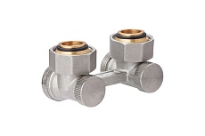 Узел Н-образный угловой 3/4 для нижнего подключения радиатора Terma ИС.030264