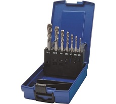 Набор метчиков ZIRA машинных 35 град.RSP HSS-E, DIN 371/376, 7 пр., M3-M12, ISO DIN 13 ZI-450165