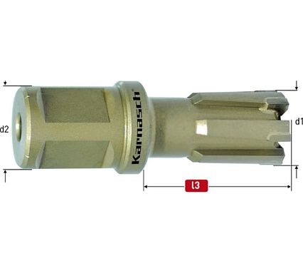 Сверло корончатое Karnasch 22x25 HARDOX-LINE 20.1680-22