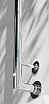 Полотенцесушитель электрический Margaroli Acrobaleno 616/S 9x91 хром, с крючками