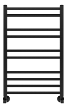 Полотенцесушитель водяной Aquatek Альтаир П10 50x80 черный, AQ KK1080BL