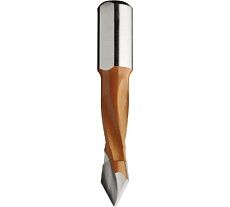 Сверло HW для присадочного станка (5x30x57.5 мм; Z 2; S 10x20 мм; RH) CMT 374.050.11