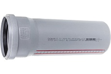 Труба однораструбная канализационная HTEM 110х250 Ostendorf 115010