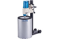 Установка алмазного бурения c ненаклонной станиной L=1000 мм, быстросъемной пластиной и двигателем R2221 SHIBUYA TS-402 51248