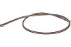 Подводка для газа СТМ ГАЗ сильфонная, 1/2", гайка-штуцер, 180 см CGHM1218