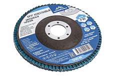 Круг лепестковый торцевой циркониевый 125 мм, р80 Vertextools 13125-80