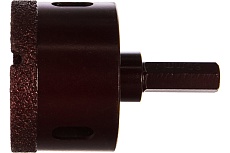 Коронка алмазная вакуумная по камню D60-10W-35L-Ш11 (60х35 мм; хвостовик HEX11 мм) Messer 06-36-060
