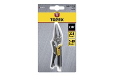 Зажимные удлиненные клещи Topex 225 мм, 0-55 мм 32D857