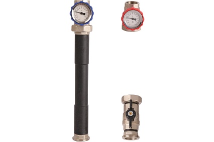Насосная группа Rommer с прямым контуром, 1", без насоса RDG-0001-012501 RG009366IJCI70