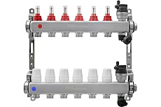 Коллекторная группа Millennium 1'', 6 выходов, с расходомерами 25461